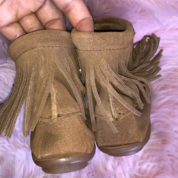 Minnetonka Fringe Ankle Boot - Picture 5 of 6